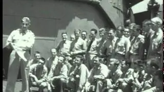 57th Fighter Group takes off from USS Ranger