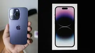 Unboxing the Purple iPhone 14 Pro
