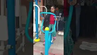 Noida expo Mountwood Co outdoor gym equipment #manufacturers #open_gym #fitness #garden #park