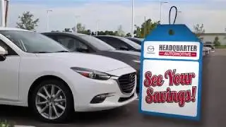 Headquarter Mazda Savings Tag