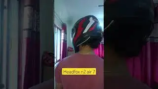 headfox n2 air 7 helmet #youtubeshorts #helmet #headfox