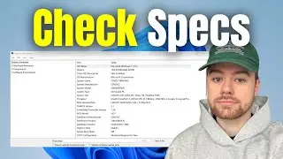 How To Check Windows 11 Laptop Specs