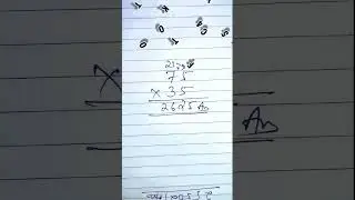 Multiply of 75 &times; 45 #multiply #viral #ytshorts #maths #trick #ytshorts #shorts