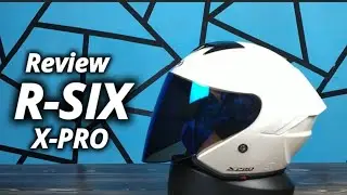 Review R-SIX || Half face Terbaru ?