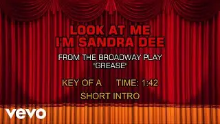Songs from Grease - Look At Me, I'm Sandra Dee