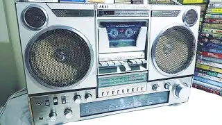 Akai aj 500fs 4 band radio cassette recorder ❤️👌❤️
