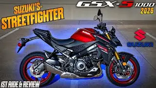 Новый GSX-S1000 2026 года: Зверь Suzuki на свободе