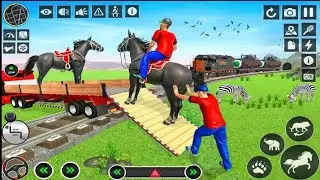 WILD ANIMALS TRANSPORT TRUCK || WILD ANIMALS TRANSPORT TRUCK GAME || ZOO ANIMAL TRANSPORT TRUCK