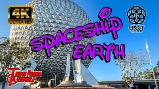 Spaceship Earth Full Ride in 4K - Walt Disney World - Epcot - Feb 2024