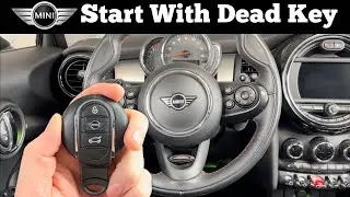 Как завести Mini Cooper 2014&ndash;2021 годов выпуска с разряженной батареей брелока-пульта