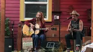 Kassi Valazza - One of These Days (Neil Young) w/Taylor Kingman @Pandyfest live 8/16/2021 Portland
