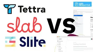 Slite vs Slab vs Tettra: Team Knowledge Management