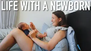 Day in the Life with a Newborn Baby (First Time Mom!)