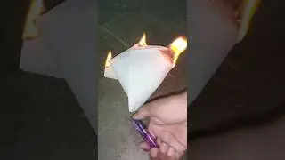 How to make hot air balloon with tissue paper #shorts #trending #viral#shorts feed #experiment