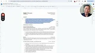 Project Manager Example Client R&eacute;sum&eacute; Review