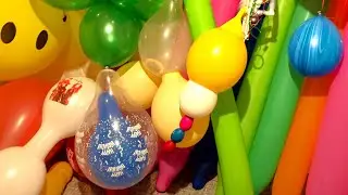 I made Custom Long Balloons - Inflation and Play No Pop