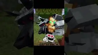 the death wolf minecraft mod #edit #minecraft #trollface #gaming #deathwolf #mod #flyxo