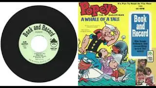 Peter Pan Records 1969 1973 POPEYE THE SAILORMAN A WHALE OF A TALE