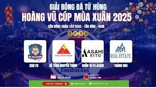 🛑 Trực tiếp: HO&Agrave;NG VŨ FC 🆚 SG HOLDINGS FC | CHUNG KẾT💥GIẢI BĐ TỨ H&Ugrave;NG S5 HO&Agrave;NG VŨ C&Uacute;P M&Ugrave;A XU&Acirc;N 2025💥