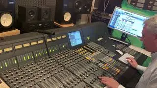 Euphonix cs2000 in home studio Garden Audio GA-GA