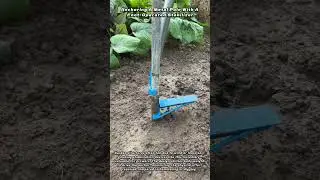 Anchoring A Metal Pole With A Foot Operated Stabilizer