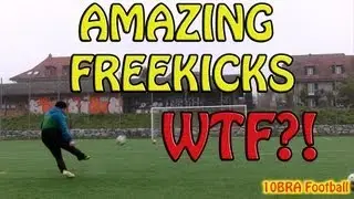 AMAZING Cristiano Ronaldo Freekicks ⚽ | Knuckleballs + Dips | by 10BRA Football