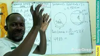 Global Mathematics | Sec. B qu. 8(a) | WASSCE 2025 Mathematics (Core): The Gambia Edition