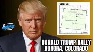Live Look at Donald Trump Rally in Aurora, Colorado After Alleged Venezuelan Migrant Crisis