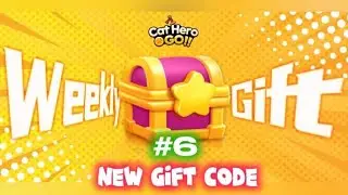 NEW GIFT CODE: WEEKLY GIFT #6. - CAT HERO: GO.