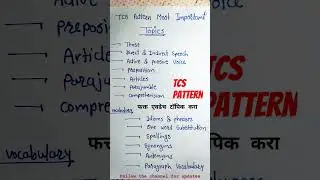 English grammar most imp topics | Tcs most important topics | Saralseva english | Mpsc English | Eng