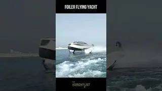 Foiler Flying Yacht | #yacht #luxuryyacht #shorts