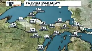 My UP Weather: Lake effect snow showers and cold temperatures across the U.P. tonight (February 2,