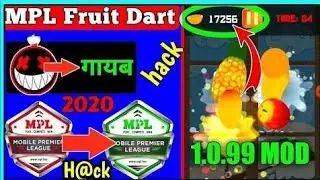 Mod Apk 2020  Mpl Pro Mod Apk || Fruit Dart ||  MOd Apk Hack trick  Unlimited Score MOd Apk