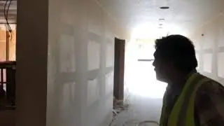 Spraying texture Spray rig