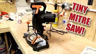 Evolution R210CMS Mitre Saw Unboxing & First Use