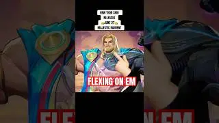 What Do You Guys Think Of The New Majestic Raiment Thor Skin⚡️#shorts #marvelrivals #thor #skin
