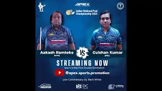 Aakash Ramteke vs Gulshan Kumar 9 Ball Men Indian National Pool Championship