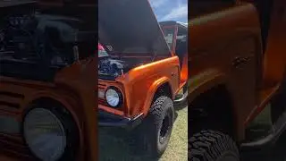 BUILT FORD BRONCO in METALLIC ORANGE !