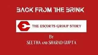 Back from the Brink|| The Escort Group Story||Global good books||book review||