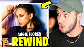 REACCI&Oacute;N a ANGIE FLORES - REWIND (OFFICIAL AUDIO) | EXCONCURSANTE de LA ACADEMIA SORPRENDE 😨🔥