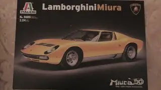 Italeri Lamborghini Miura part 1