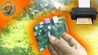 Hp Deskjet/Inkjet Printer Mainboard/Motherboard/Logic board Replacing || Repairing