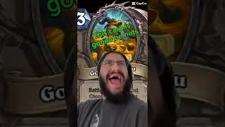 Whoa this legendary from Perils in Paradise Hearthstone expansion is insane! Gorgonzormu!!