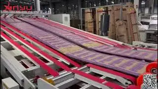 XY-VSCS Heavy duty fully automatic vibrator servo count stacker machine (one output two)