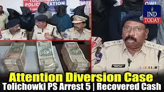 Tolichowki Police Bust Crypto Fraud Gang, ₹11.7 Lakh Loot Recovered; 5 Held, 4 Absconding