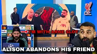 Unbelievable Alisson & Begovic React to Salah's Crisis With Arne Slot in Liverpool | Salah is Alone!