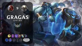 Gragas Mid vs Pantheon - EUW Challenger Patch 13.15