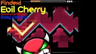 Geometry Dash - Evil Cherry(by Findexi) 100%(Easy Demon) - Hellession