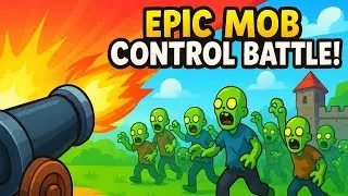 Epic Mob Control Battle &ndash; Crazy Cannon Attack #mobcontrol 