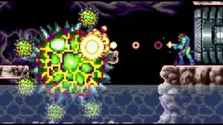 Metroid Fusion - Barrier Core-X (No Damage)